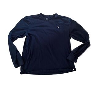 Men’s Hurley Navy Blue Long Sleeve Sz X-Large